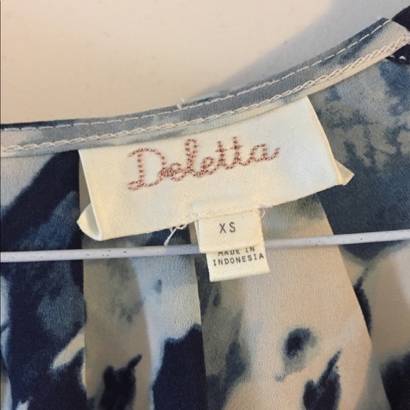 Anthropologie tank by Deletta, XS - Picture 3 of 3